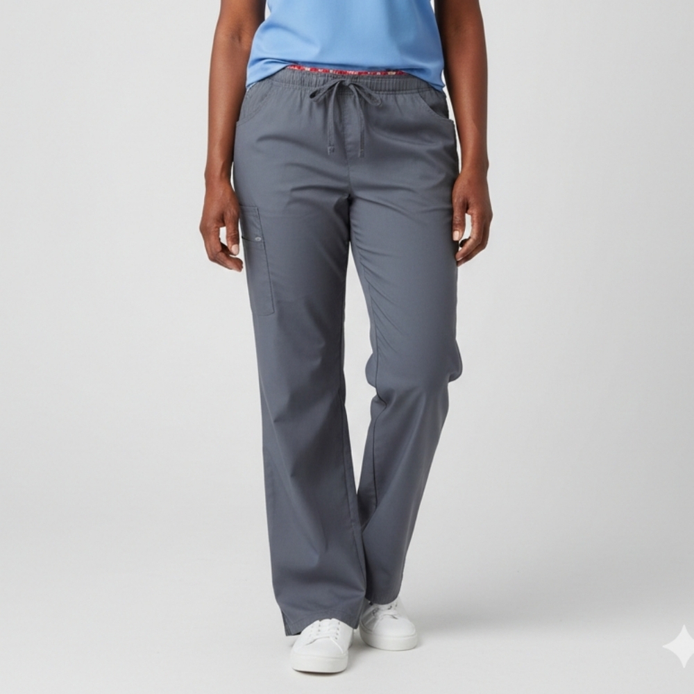 DICKIES Gray Scrub Pants Drawstring Size M